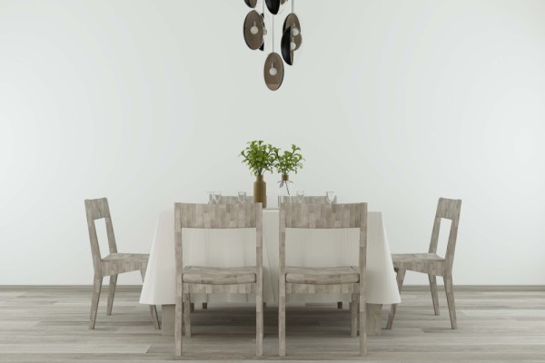 怎么样？小户型选择可伸缩餐桌先看看尺寸再去pg电子模拟器试玩小户型餐厅选择可伸缩餐桌(图2)